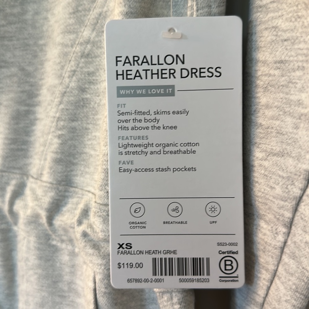 Athleta Farallon Dress- size XS - Picture 4 of 6